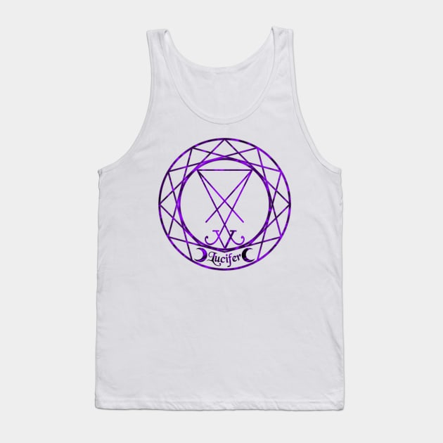 Sigil Collection: Lucifer Tank Top by TheBadDudeBelow